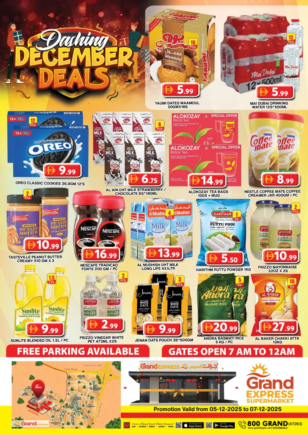 UAE - Dubai Grand Hyper Market offers in D4D Online. Grand Express Super Market. . Till 7th December