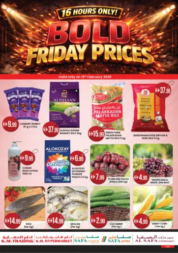 BOLD FRIDAY PRICES