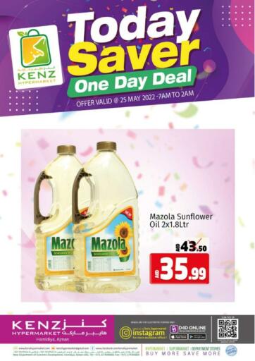UAE - Sharjah / Ajman Kenz Hypermarket offers in D4D Online. Today Saver. . Only On 25th May
