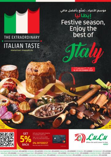 Qatar - Al-Shahaniya LuLu Hypermarket offers in D4D Online. Italian Taste. . Till 30th December