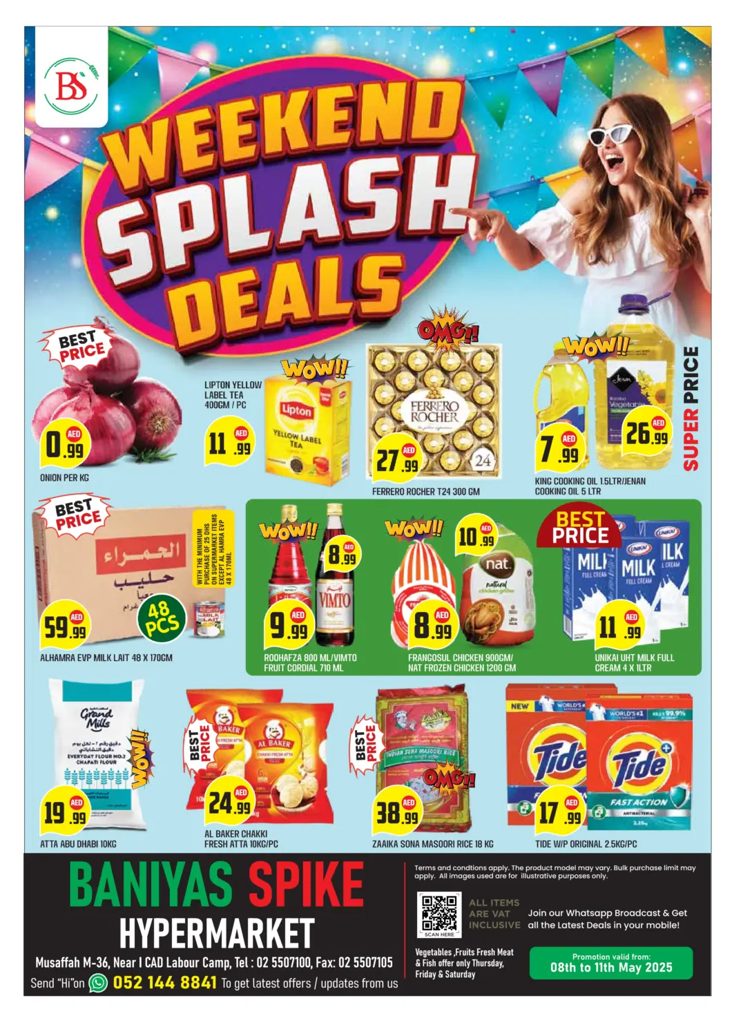 UAE - Abu Dhabi Baniyas Spike  offers in D4D Online. ICAD M-36. . Till 11th May