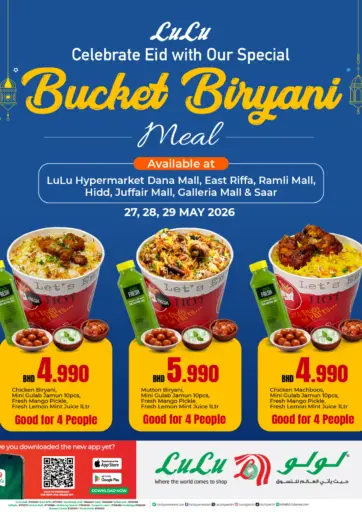 Bucket Biriyani Eid