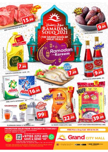 UAE - Dubai Grand Hyper Market offers in D4D Online. City Mall - Dubai. . Till 17th April