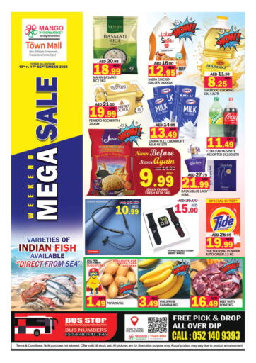 UAE - Dubai Mango Hypermarket LLC offers in D4D Online. Town Mall- Dip- 2. . Till 17th September