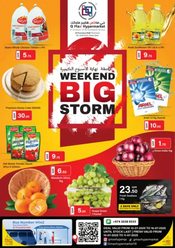 Weekend Big Storm