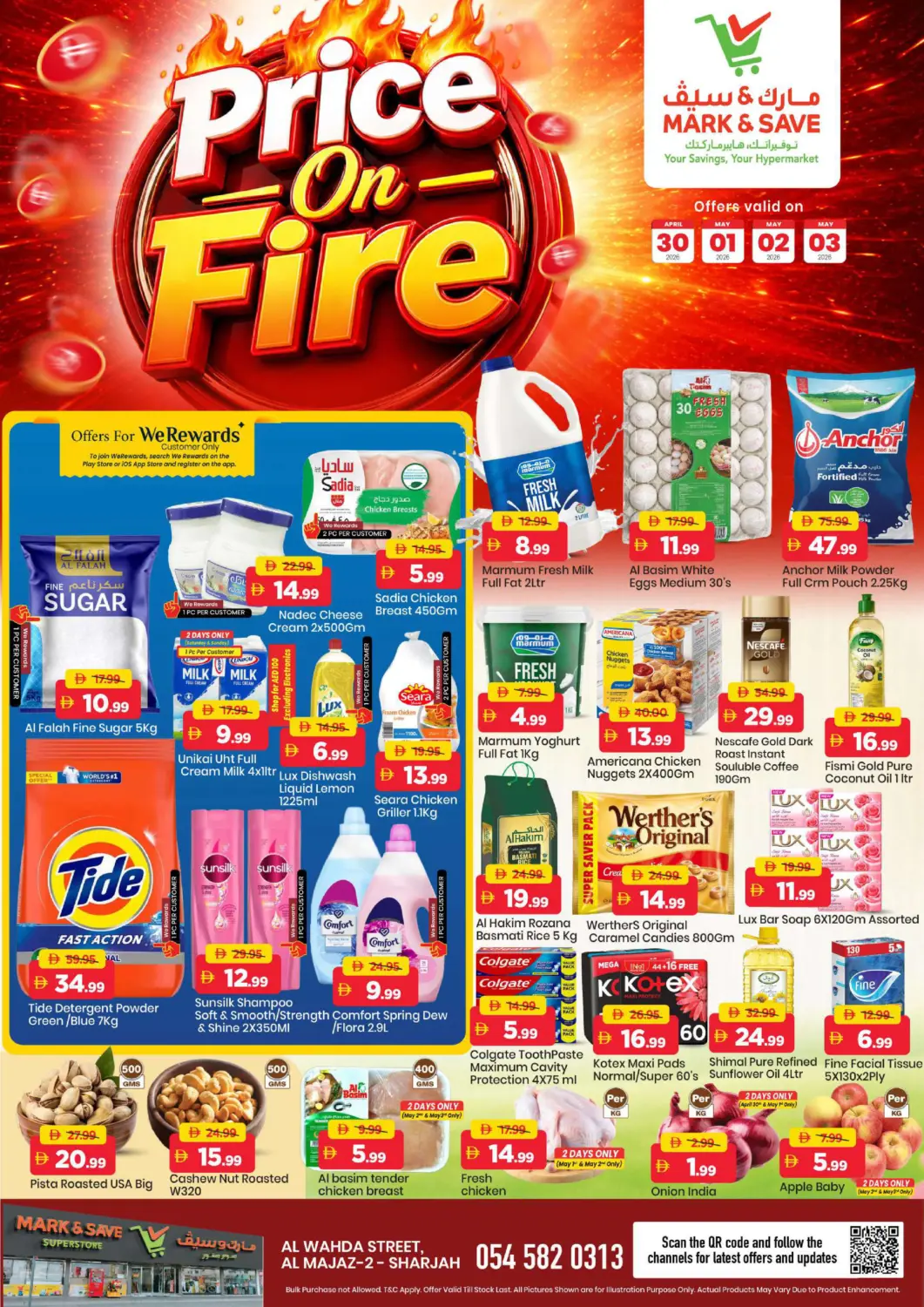 UAE - Sharjah / Ajman Mark & Save offers in D4D Online. Al Wahda Street- Sharjah. . Till 3rd May