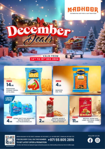 UAE - Sharjah / Ajman MADHOOR SUPERMARKET L.L.C offers in D4D Online. December Deals. . Till 19th December