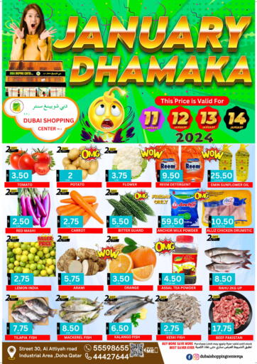 Qatar - Al Rayyan Dubai Shopping Center offers in D4D Online. January Dhamaka. . Till 14th January