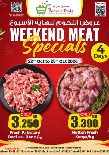 Weekend Meat Specials