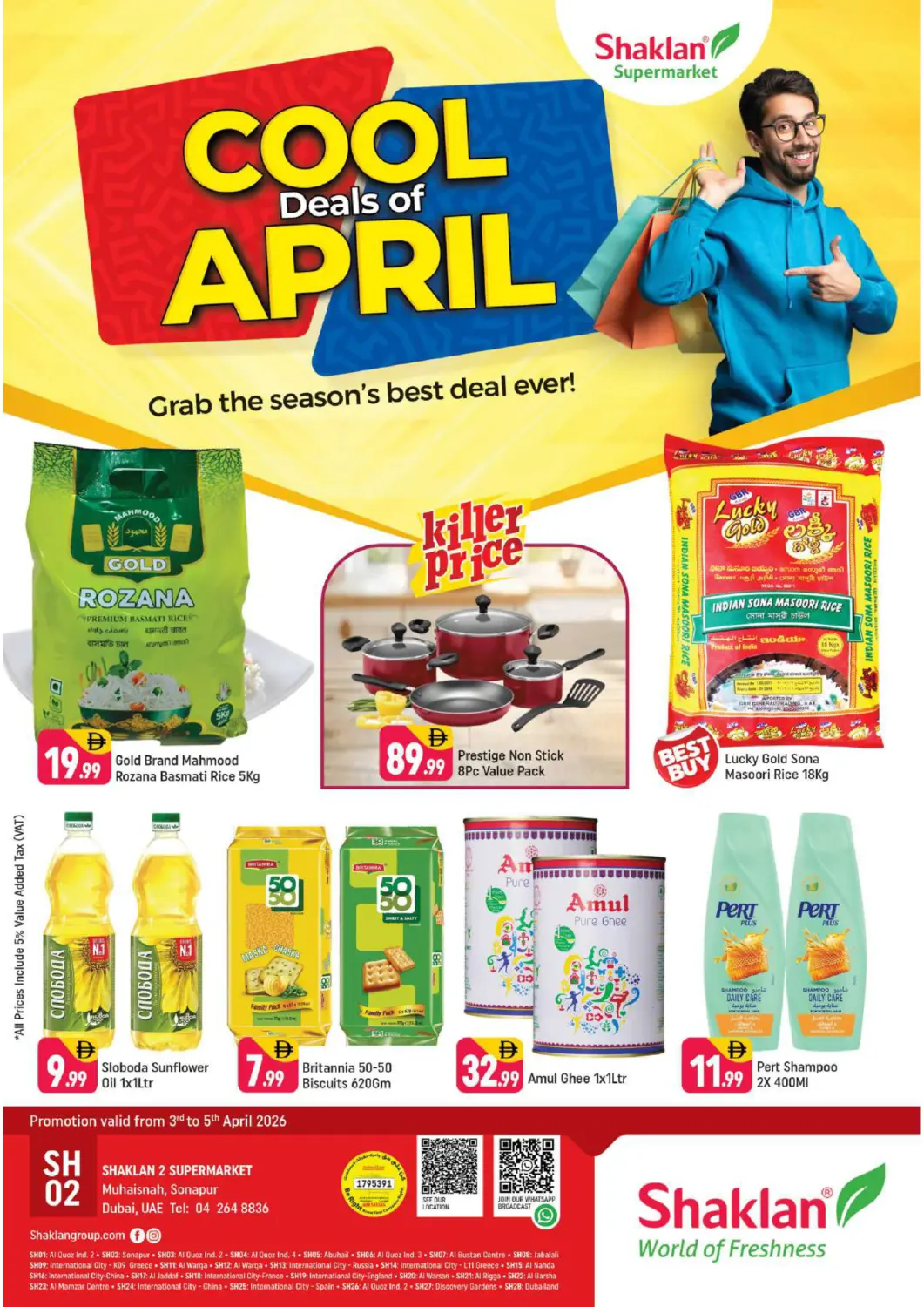 UAE - Dubai Shaklan  offers in D4D Online. Muhaisnah,Sonapur-Dubai. . Till 5th April