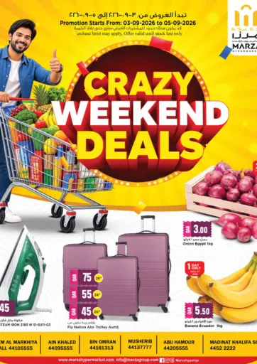Crazy Weekend Deals