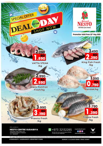 Bahrain NESTO  offers in D4D Online. Deal Of The Day. . Only On 23rd May