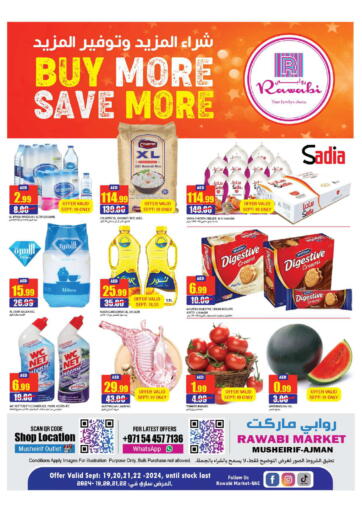 UAE - Sharjah / Ajman Rawabi Market Ajman offers in D4D Online. Mushrif - Ajman. . Till 22nd September