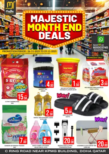Majestic Month End Deals