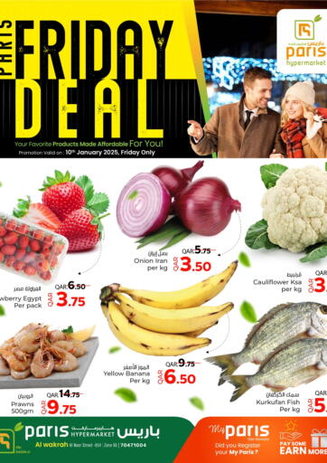 Qatar - Doha Paris Hypermarket offers in D4D Online. Friday Deals. . Only on 10th January