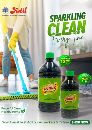 Sparkling Clean Every Time