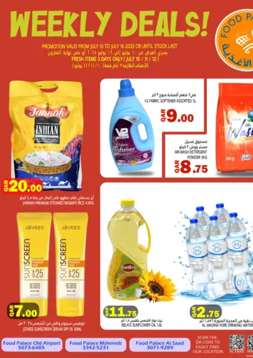 Food Palace Hypermarket - Weekly Deals in Qatar Offers - Qatar Weekly Deals