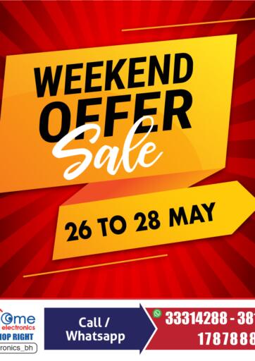 Bahrain Home Electronics offers in D4D Online. Weekend Offer Sale. . Till 28th May