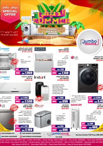 Qatar - Al Daayen Jumbo Electronics offers in D4D Online. Summer Deals. . Till 25th June