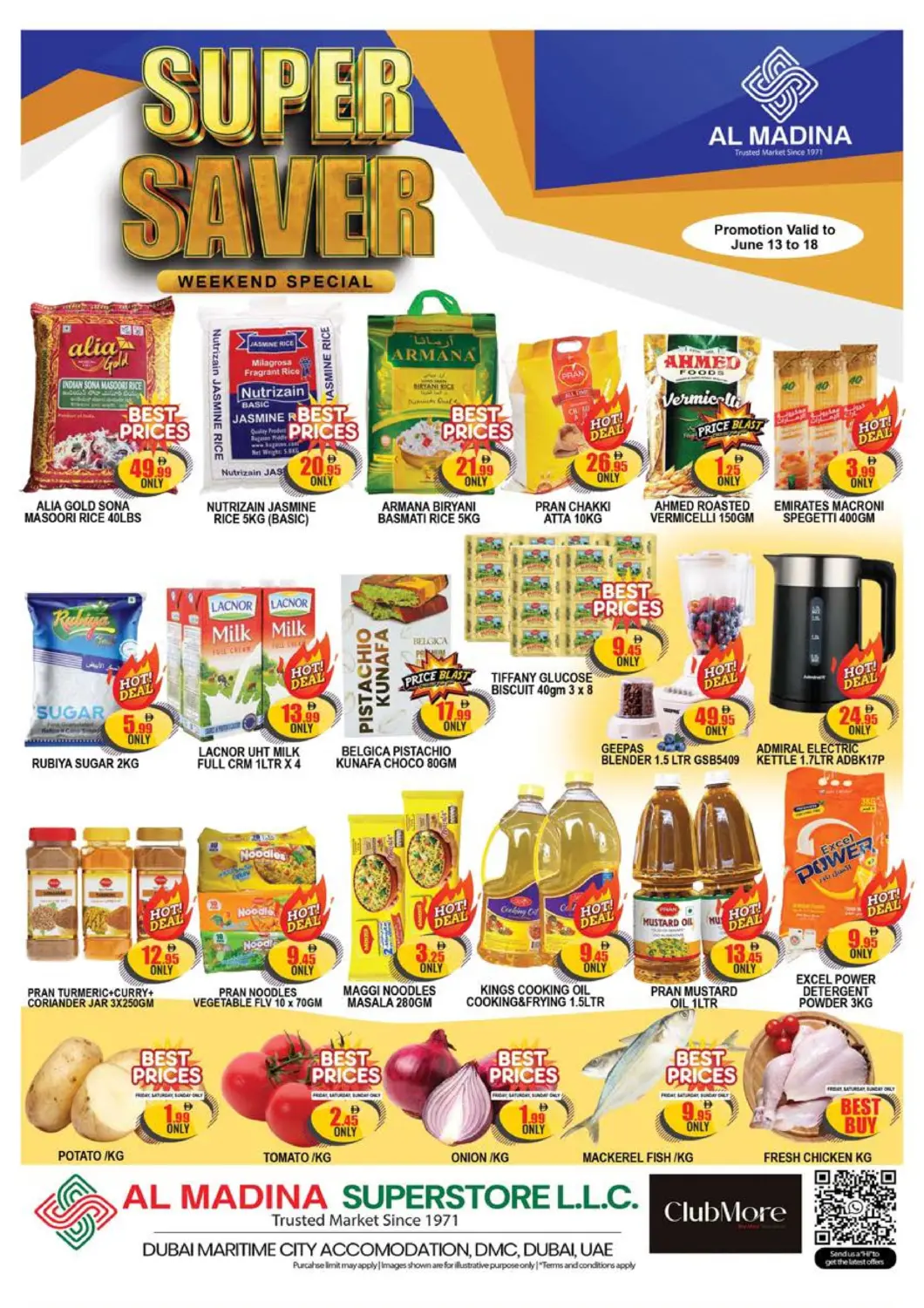 UAE - Dubai AL MADINA (Dubai) offers in D4D Online. Dubai Maritime City. . Till 15th June