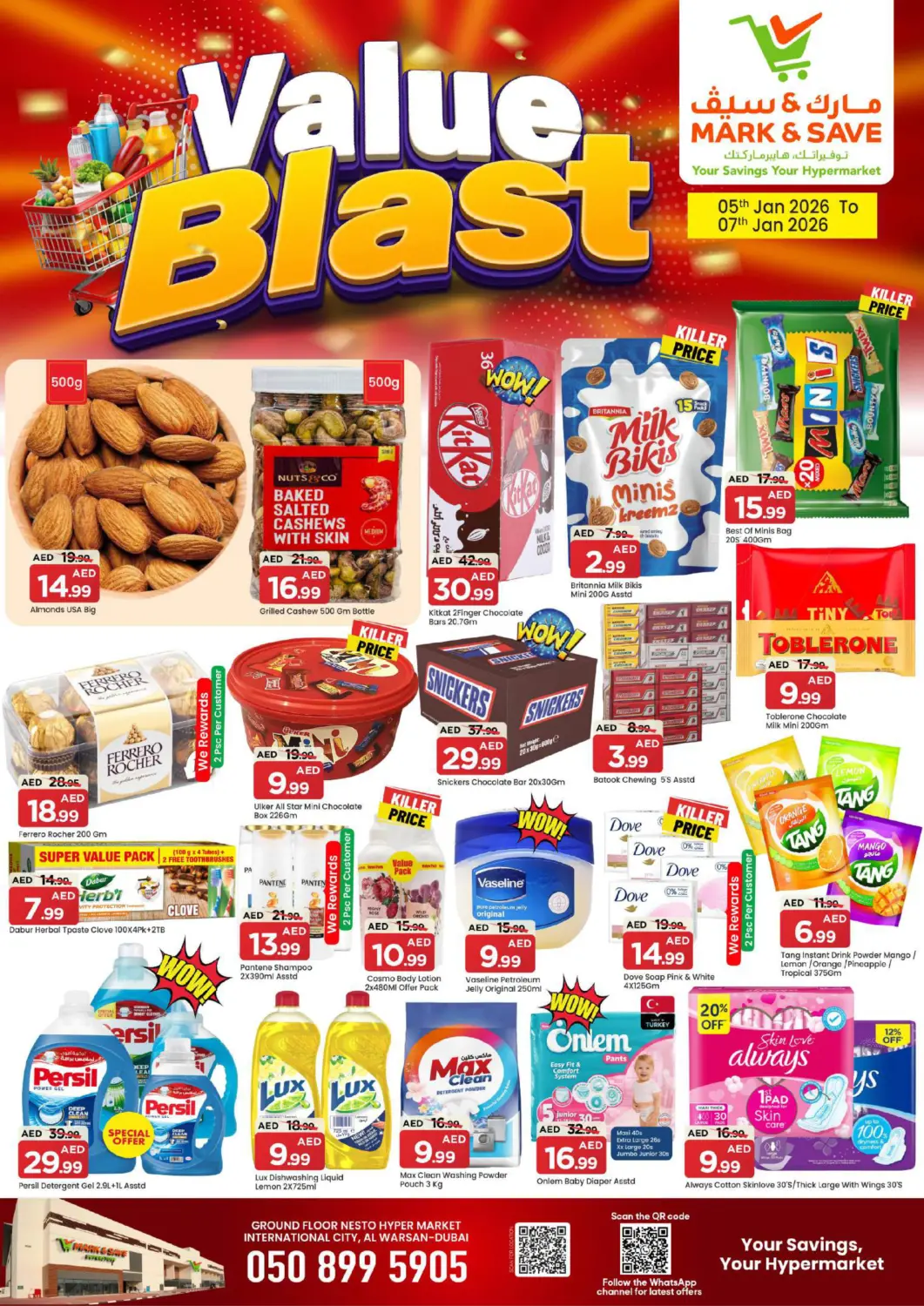 UAE - Dubai Mark & Save offers in D4D Online. Al Warsan , Dubai. . Till 7th January