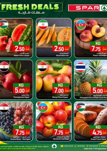 Qatar - Al Khor SPAR offers in D4D Online. Fresh Deals. . Till 7th September