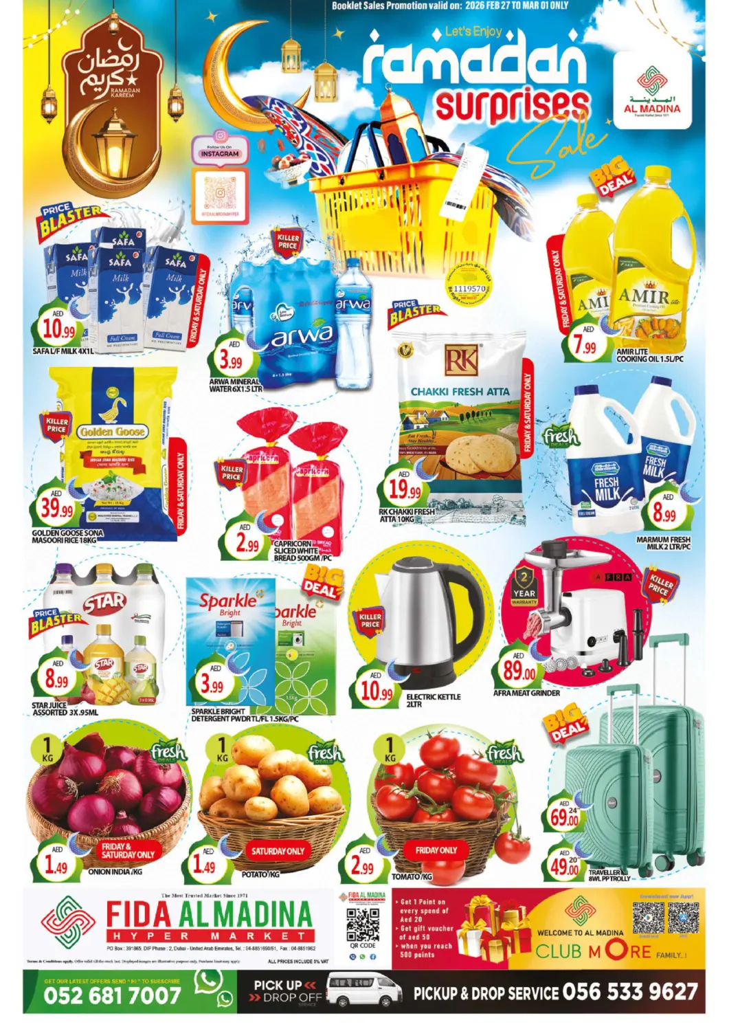 UAE - Dubai AL MADINA (Dubai) offers in D4D Online. FIDA AL MADINA - DIP 2. . Till 1st March