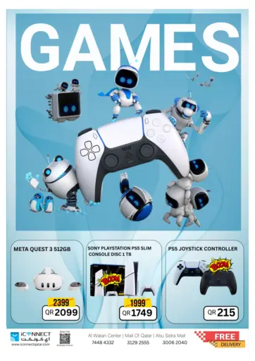 iCONNECT - Games in Qatar Offers - Qatar Games