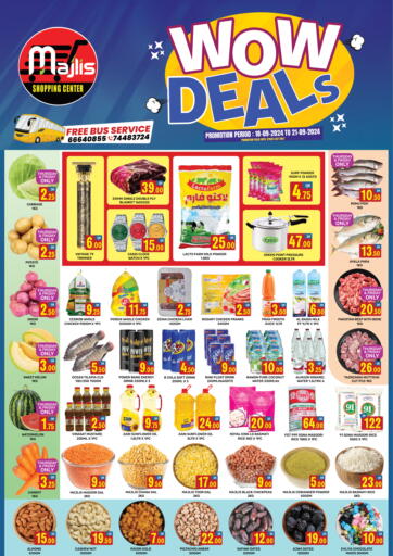 Qatar - Doha Majlis Shopping Center offers in D4D Online. Wow Deals. . Till 21st September