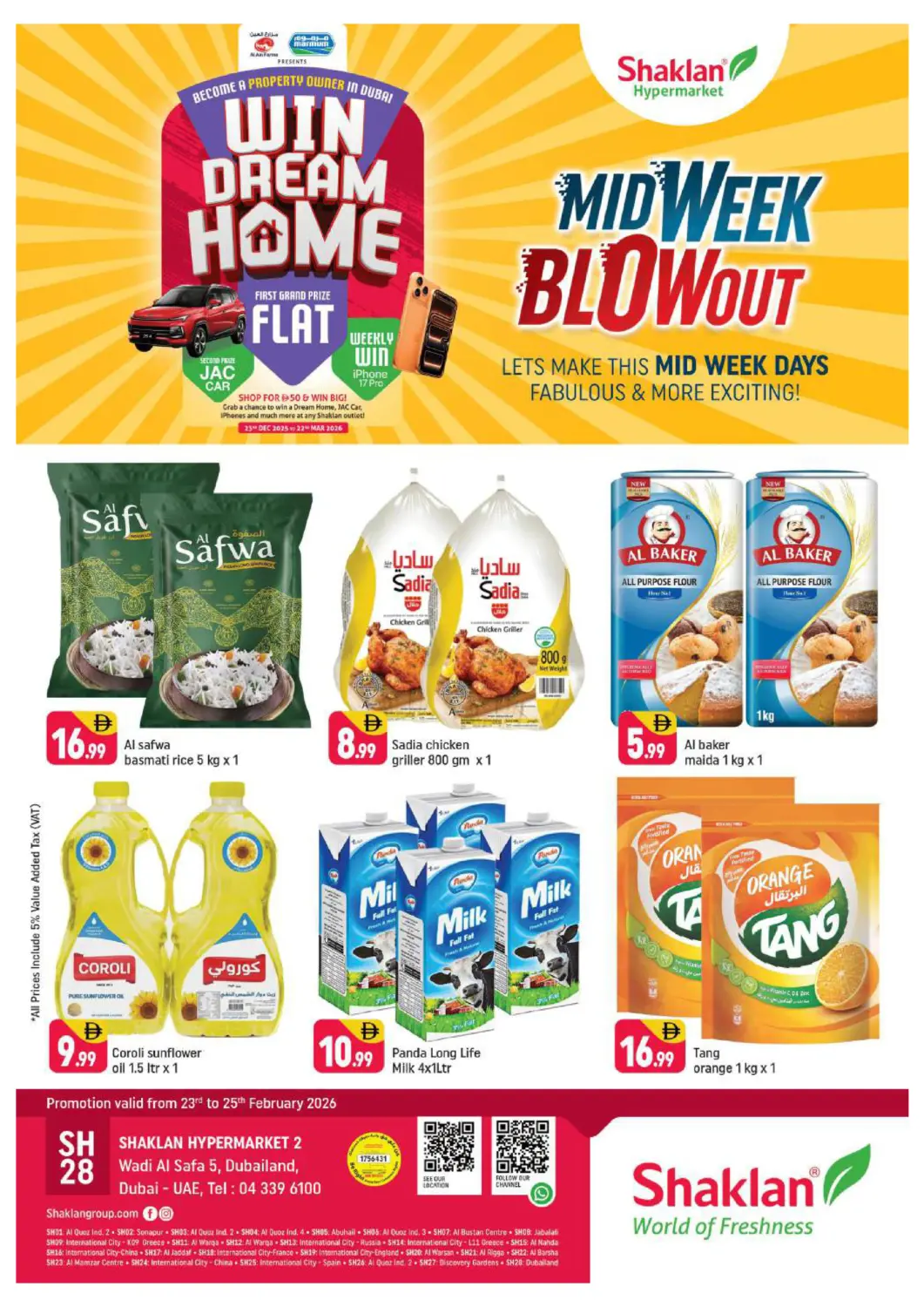 UAE - Dubai Shaklan  offers in D4D Online. Wadi Al Safa, Dubai. . Till 25th February