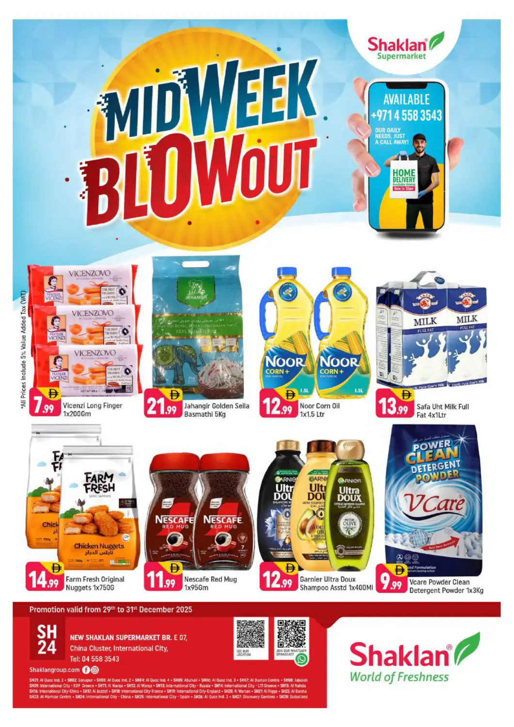 UAE - Dubai Shaklan  offers in D4D Online. China Cluster, IC, Dubai. . Till 31st December