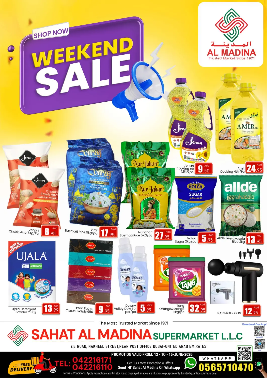 UAE - Dubai AL MADINA (Dubai) offers in D4D Online. SAHAT Al Madina -Al Quoz. . Till 15th June
