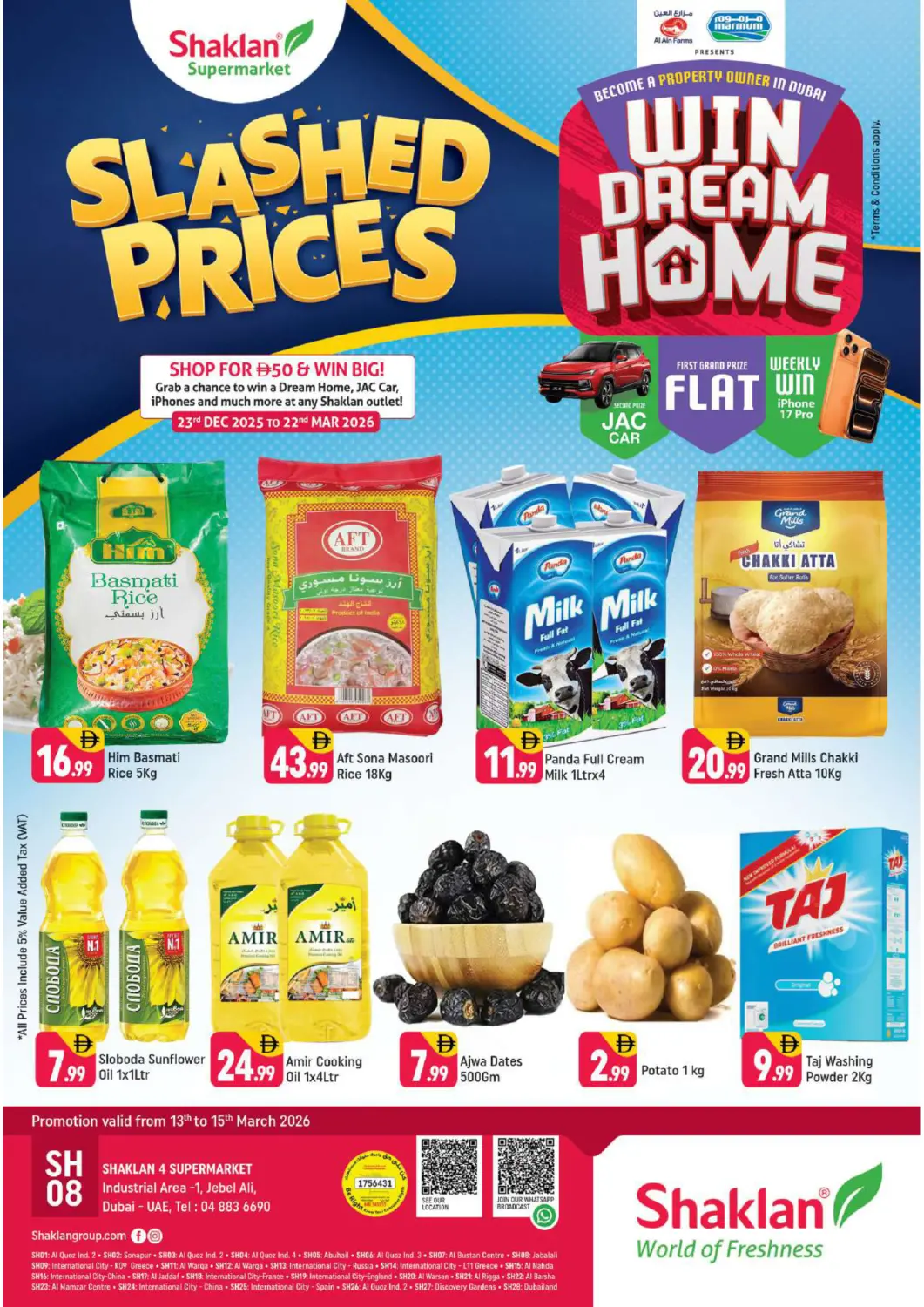 UAE - Dubai Shaklan  offers in D4D Online. Jebel Ali Ind Area-1, Dubai. . Till 15th March
