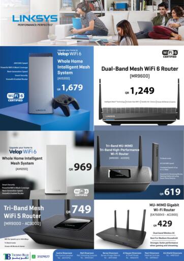 Qatar - Al-Shahaniya Techno Blue offers in D4D Online. Upgrade your Home with WiFi 6 network. Now its time to shop from Techno Blue. Get Upgrade your Home with WiFi 6 network
offers and get your products at great discounts. Offers valid Till 15th August.
Hurry Up!!!!!. Till 15th August