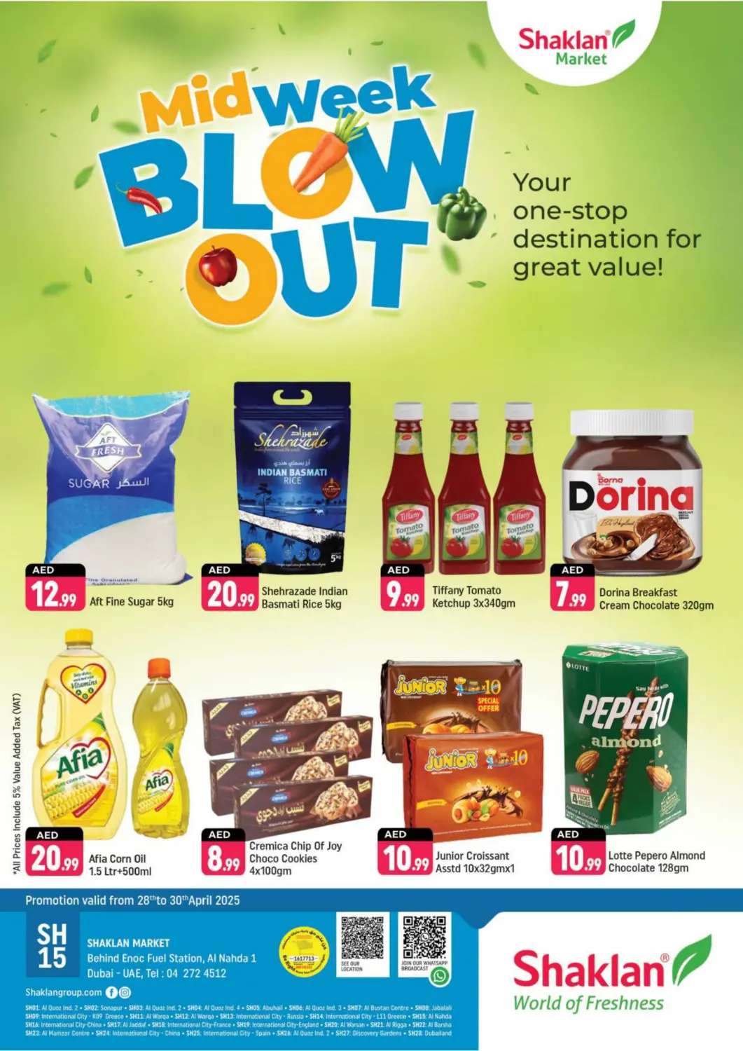 UAE - Dubai Shaklan  offers in D4D Online. Al Nahda 1-Dubai. . Till 30th April