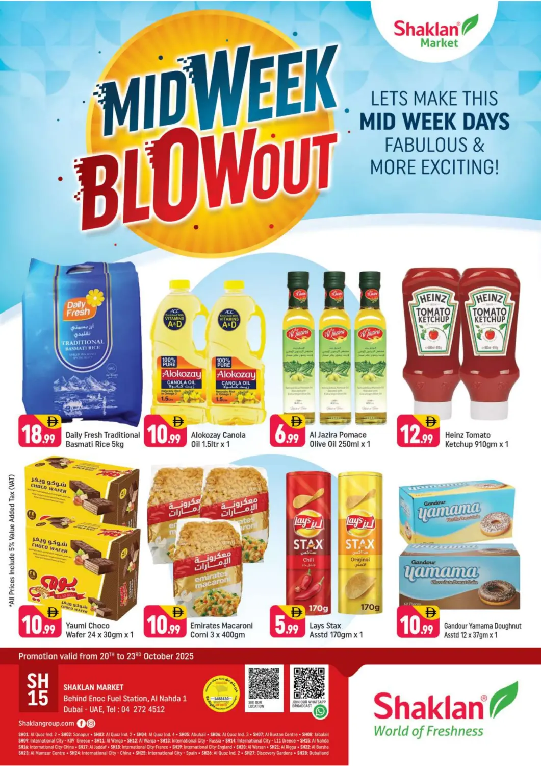 UAE - Dubai Shaklan  offers in D4D Online. Al Nahda 1-Dubai. . Till 23rd October