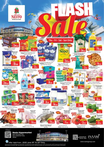 Nesto Hypermarket - New Industrial Area - Ajman in UAE Offers - United Arab Emirates New Industrial Area - Ajman