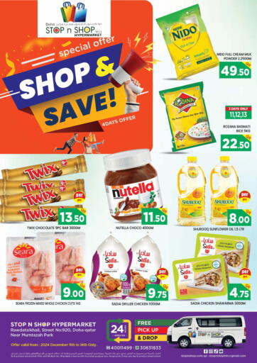 Qatar - Al Rayyan Doha Stop n Shop Hypermarket offers in D4D Online. Shop & Save. . Till 14th December