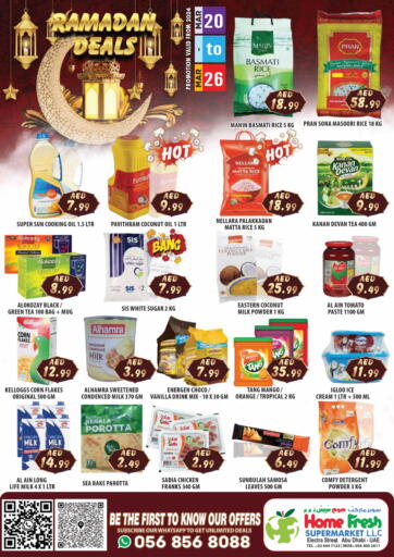 UAE - Abu Dhabi Home Fresh Supermarket offers in D4D Online. Ramadan Deals. . Till 26th March