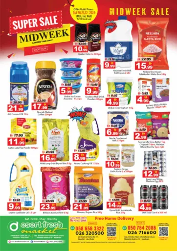 DESERT FRESH MARKET - Midweek Sale in UAE Offers - United Arab Emirates Midweek Sale