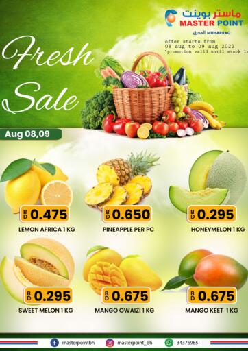 Bahrain Master Point  offers in D4D Online. Fresh Sale. . Till 9th August