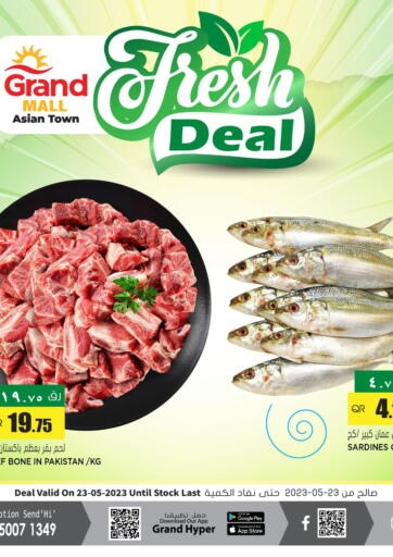 Qatar - Doha Grand Hypermarket offers in D4D Online. Fresh Deal. . Only On 23rd May
