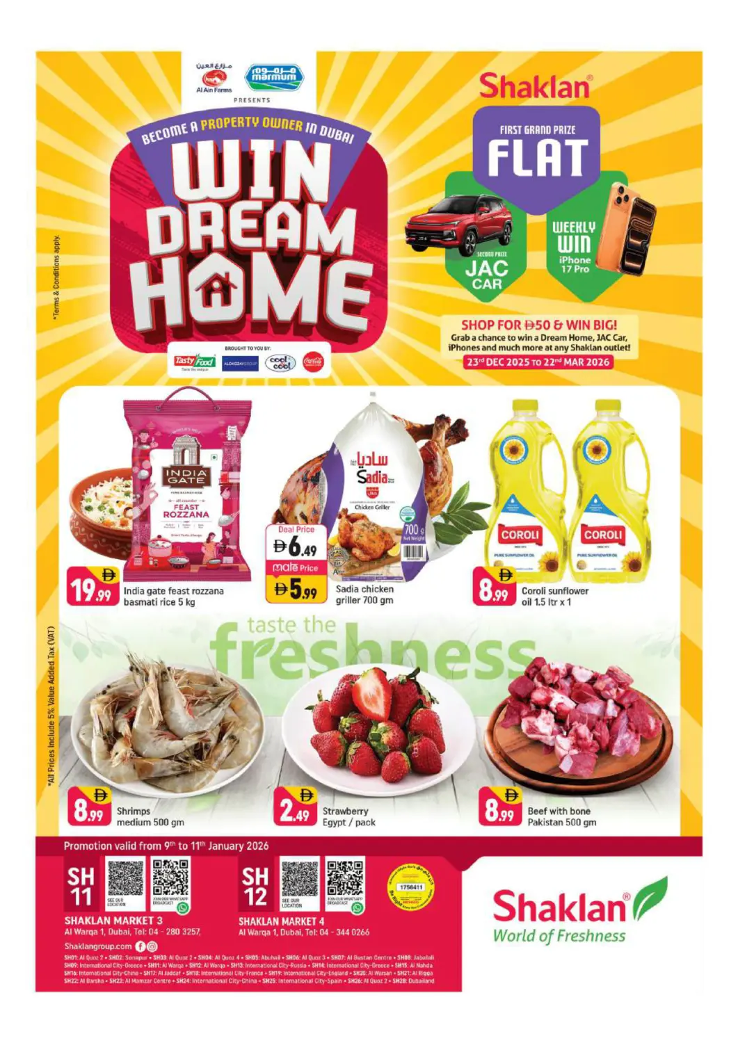 UAE - Dubai Shaklan  offers in D4D Online. Al Warqa 1, Dubai. . Till 11th January