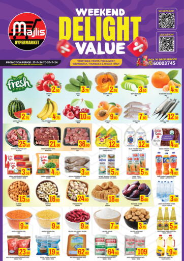 Qatar - Doha Majlis Hypermarket offers in D4D Online. Weekend Delight Value. . Till 20th July