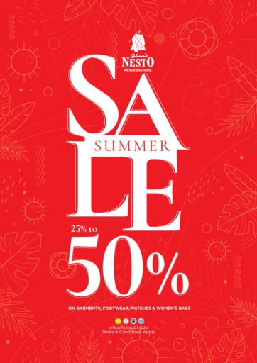 Summer Sale 25% to 50%