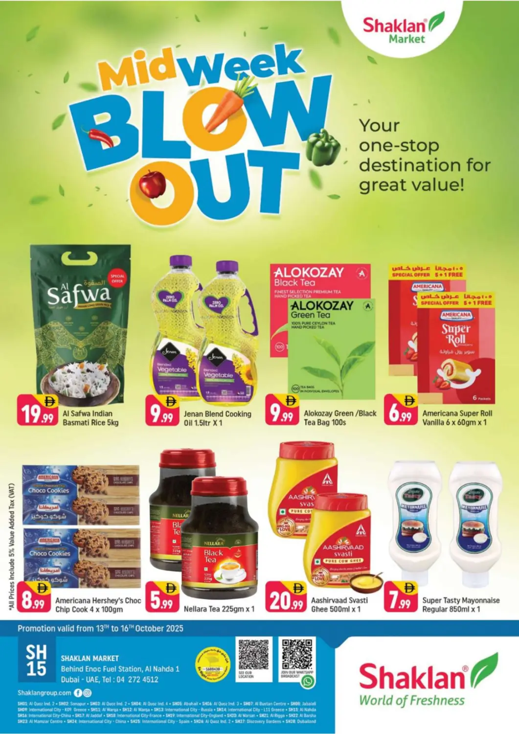 UAE - Dubai Shaklan  offers in D4D Online. Al Nahda 1-Dubai. . Till 16th October