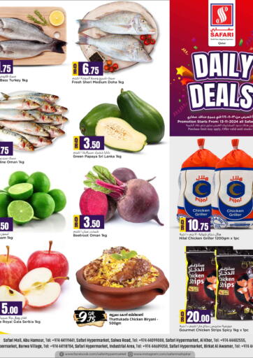 Qatar - Doha Safari Hypermarket offers in D4D Online. Daily Deals. . Only On 13th November