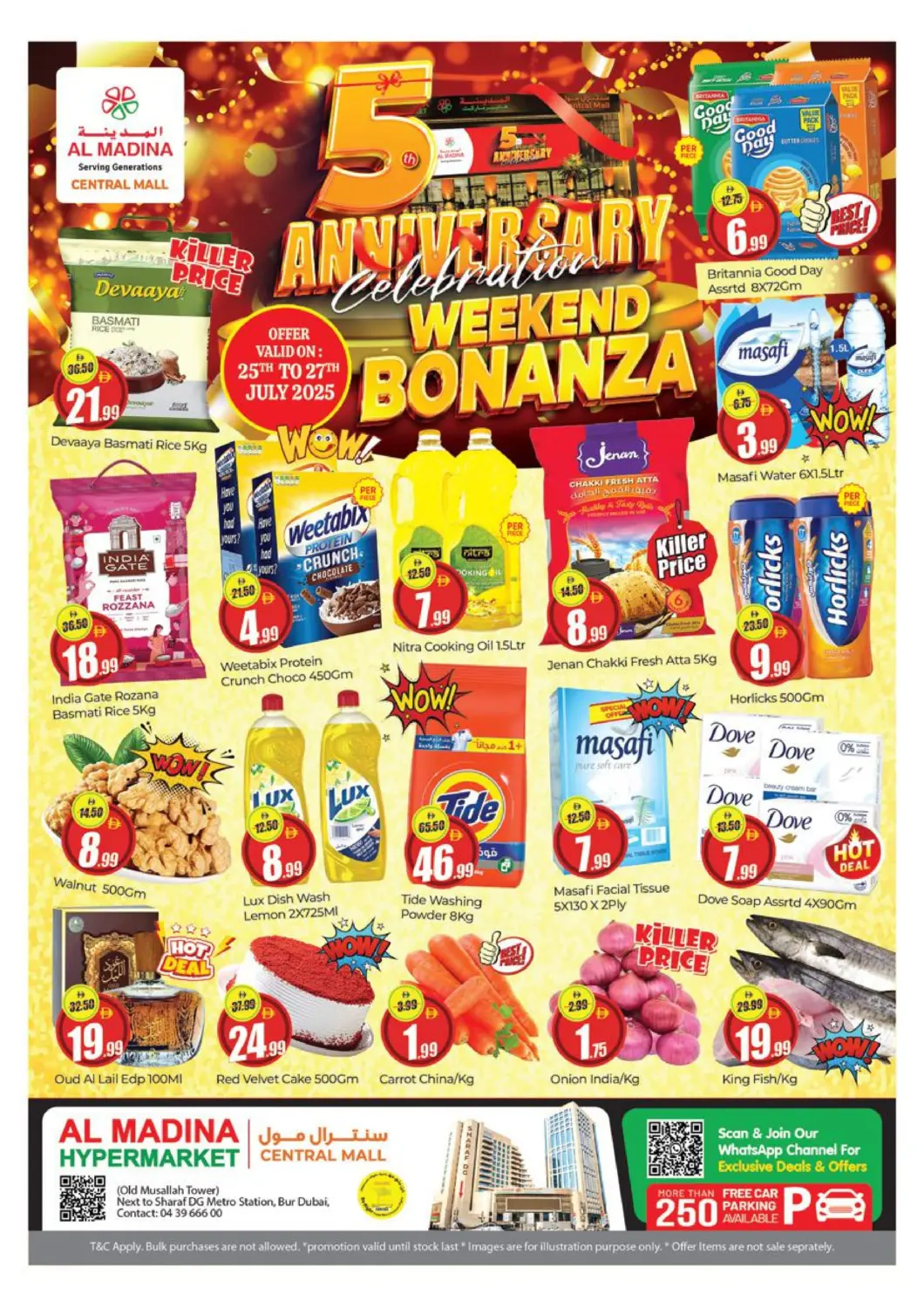 UAE - Dubai Al Madina  offers in D4D Online. Central Mall - Bur Dubai. . Till 27th July
