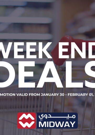 Bahrain Midway Supermarket offers in D4D Online. Weekend Deals. . Till 1st February