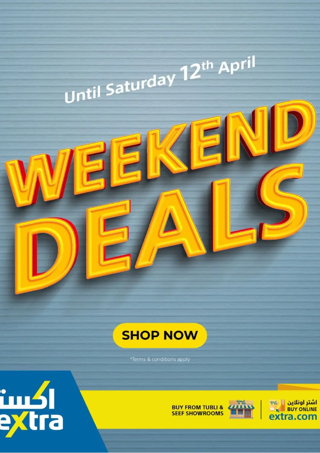 Bahrain eXtra offers in D4D Online. Weekend Deals. . Till 12th April